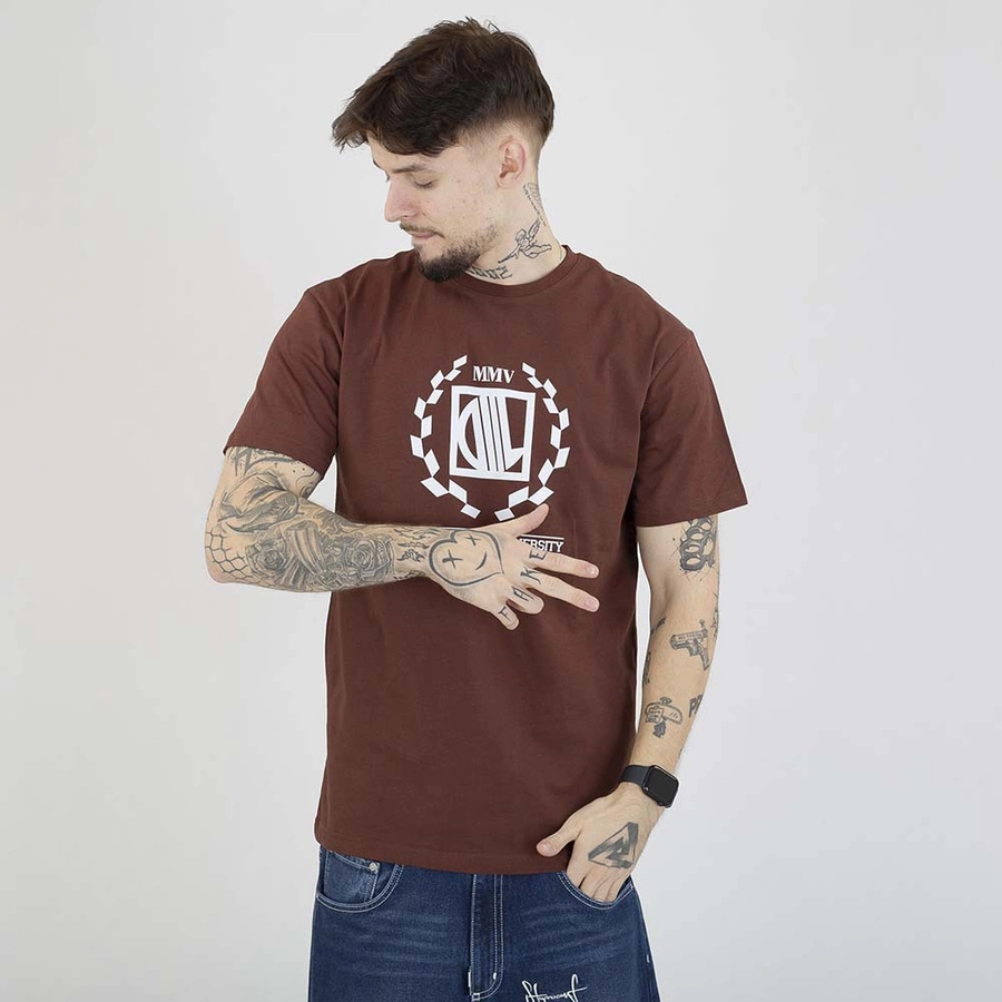 Koszulka Diil Laur brązowa