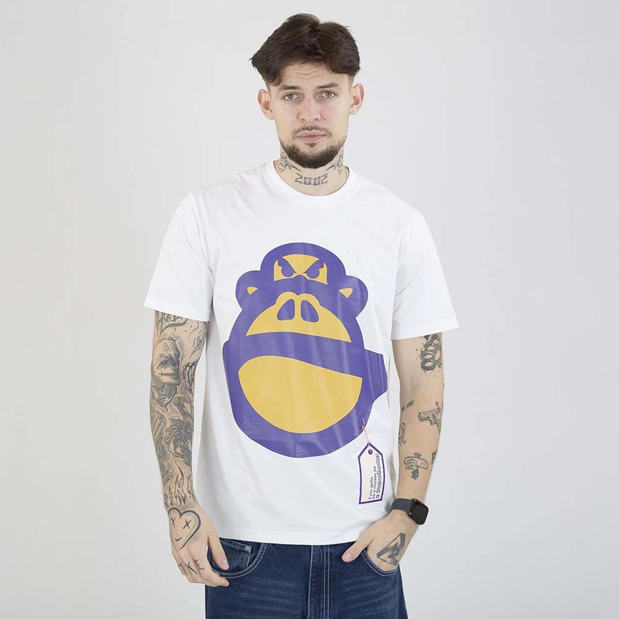 Koszulka Stoprocent Goryl biały