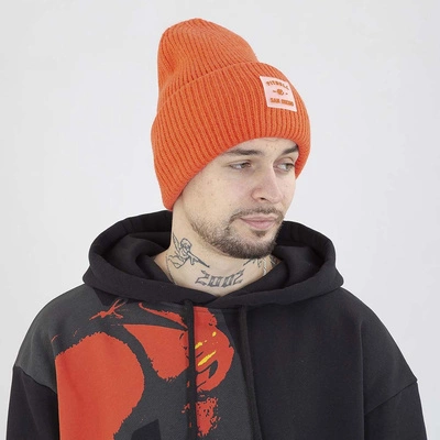 Czapka Pit Bull Love PB pomarańczowa fluo