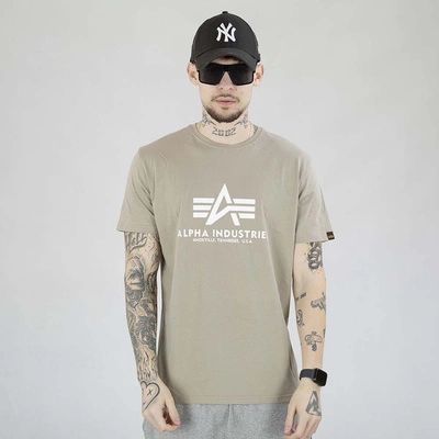 Koszulka Alpha Industries Basic 100501 piaskowy