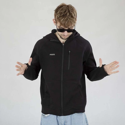 Bluza Prosto Hoodie Zip Tech Speedy czarna