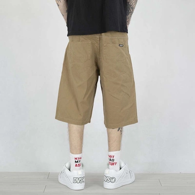 Krótkie spodenki Mass Pants Baggy Slang beżowe