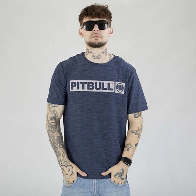Koszulka Pit Bull Casual Hilltop granatowa melanż