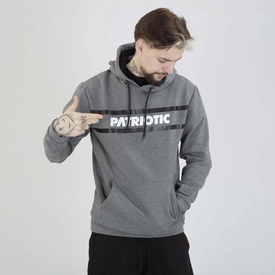 Bluza Patriotic Hoodie P New Line szara