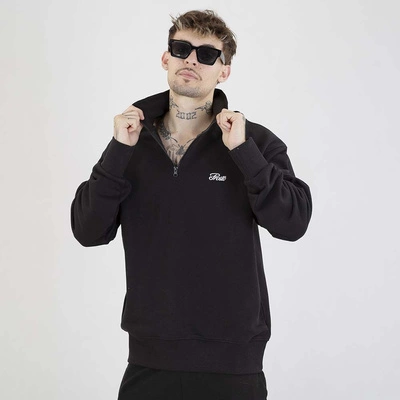 Bluza Prosto Crewneck Essential Half Zip czarna