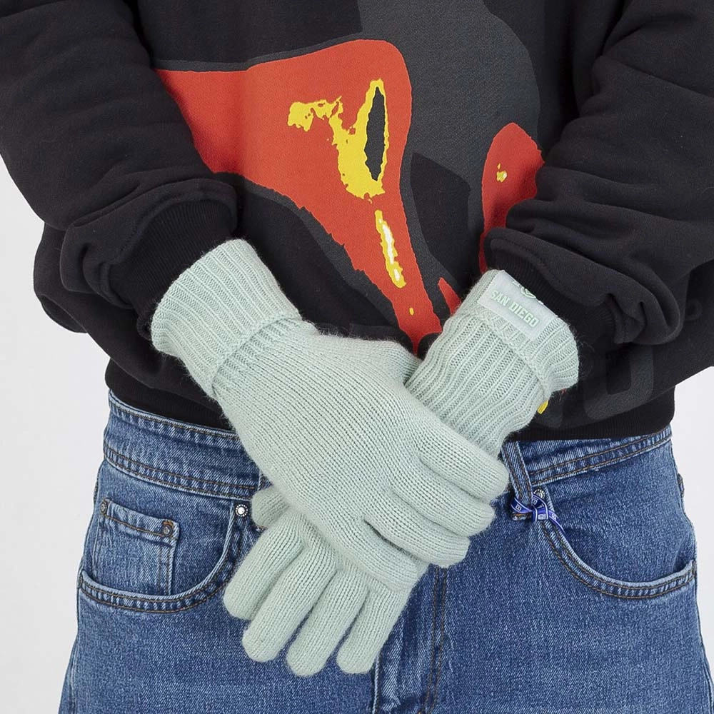 Rękawiczki materiałowe Love PB miętowe