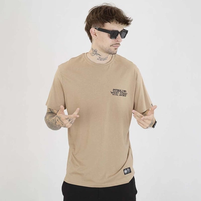 Koszulka Pit Bull Driving beżowa