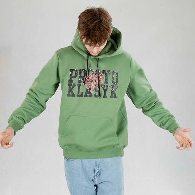 Bluza Prosto Hoodie Ferras zielona