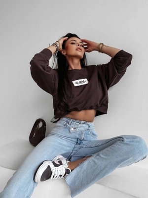 Bluza Olavoga Cinnamon Haze brązowa