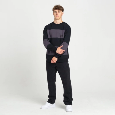 Bluza Klasyczna Smoke Story Horizontal Cut Czarny/Grafitowy