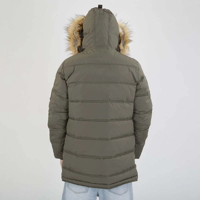 Kurtka Zimowa Parka Pit Bull Kingston II oliwkowa