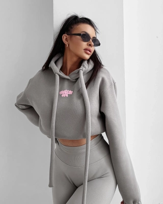 Bluza Olavoga Hoodie Frost Layer szara