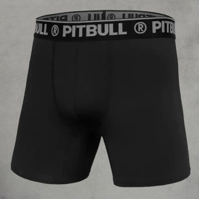 Pit Bull Bokserki 3 Pack Sport oliwkowe grafitowe czarne