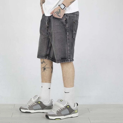 Spodenki Prosto Jeansowe Regular Jang szare