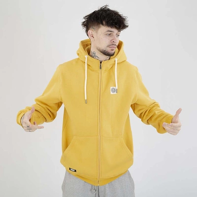 Bluza Hoodie Mass ZIP Patch żółta