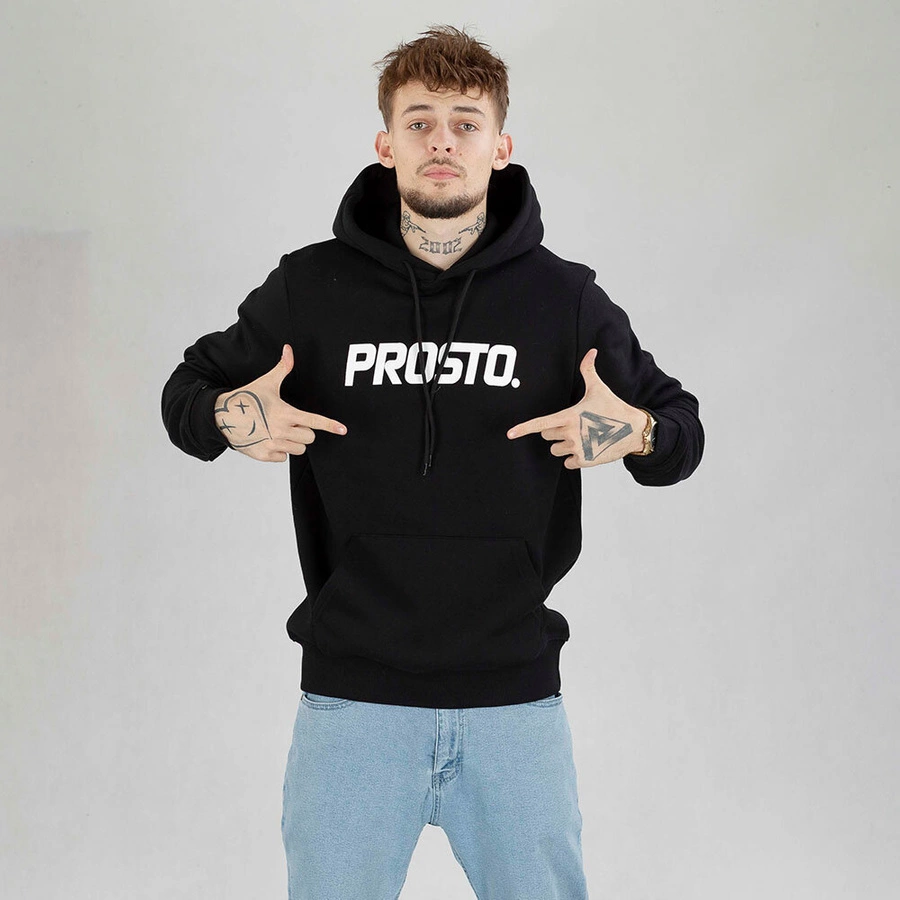 Bluza Prosto Hoodie Zorn czarna