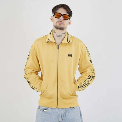 Bluza Pit Bull Crewneck Zip Tape Logo żółta