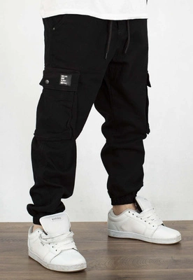 Spodnie Jogger I8 Denim BOY38 czarne