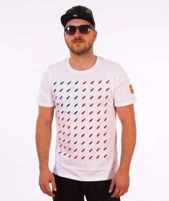 Diamante-Flag 02 T-Shirt Biały