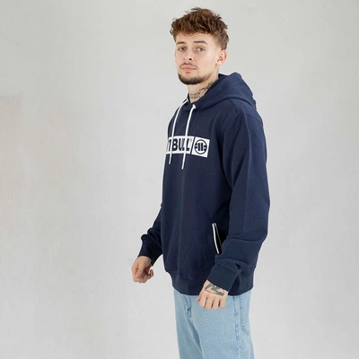 Bluza Pit Bull Hoodie Terry Hilltop granatowa