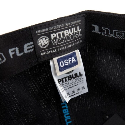 Snapback Czapka Pit Bull Seascape Print czarno niebieska