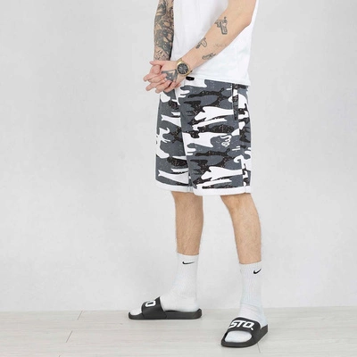 Spodenki Grube Lolo Dresowe Dymek granat moro