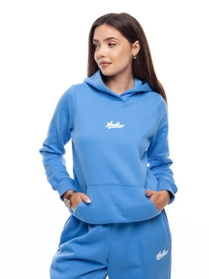 Bluza Nice View Brand Hoodie Small niebieska