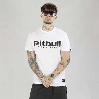 Koszulka Pit Bull City Of Dogs biała