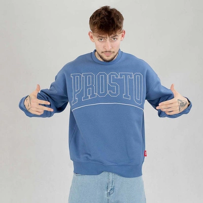 Bluza Prosto Crewneck Teents niebieska