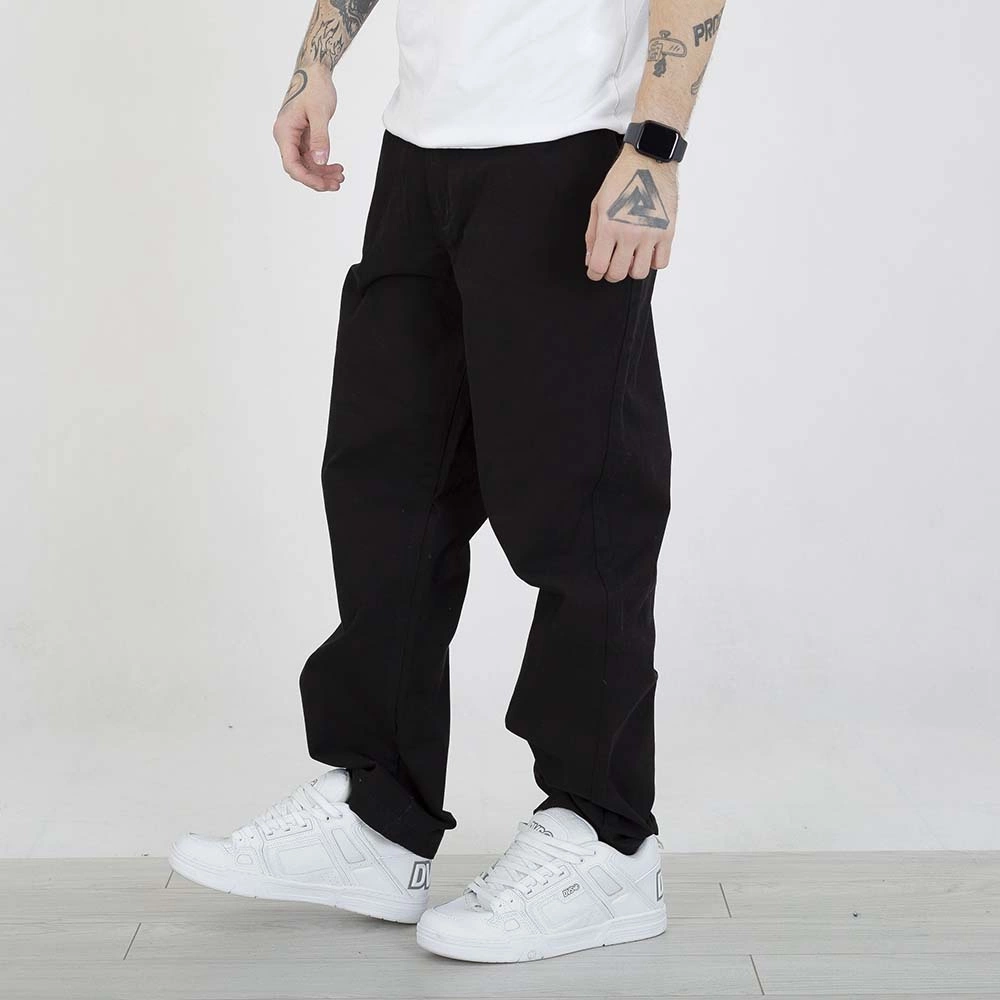 Spodnie Regular Prosto Petrol czarne