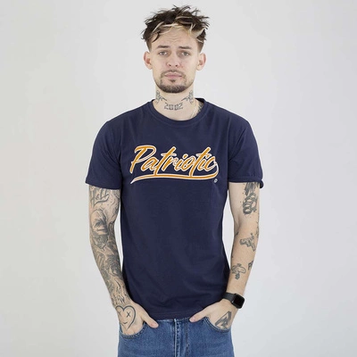 Koszulka Patriotic Retro Script granatowa