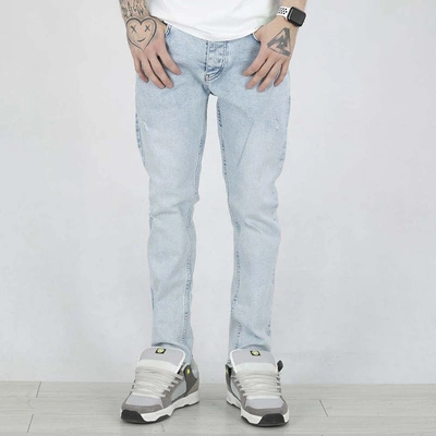 Spodnie I8 Denim SKIN10 Skinny jasne niebieskie