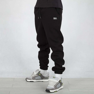 Spodnie Dresowe SSG Small Logo czarne