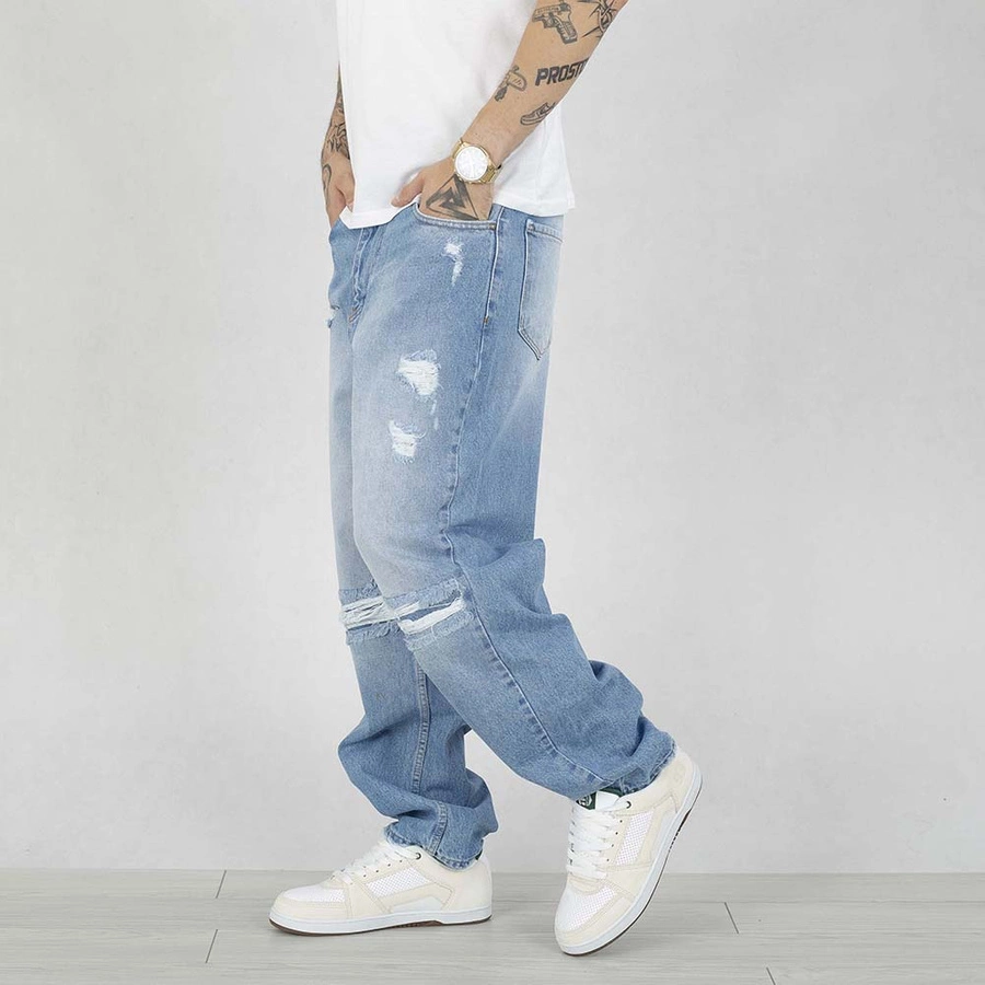 Spodnie Baggy I8 Denim BAG21 light blue jeans