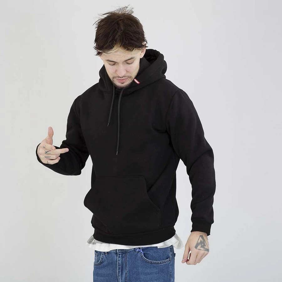 Bluza Patriotic Hoodie F-Red czarna