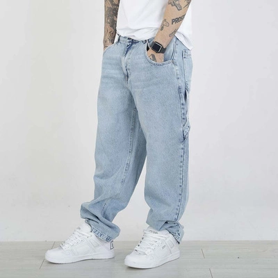 Spodnie Baggy I8 Denim BAG92 jasne niebieskie