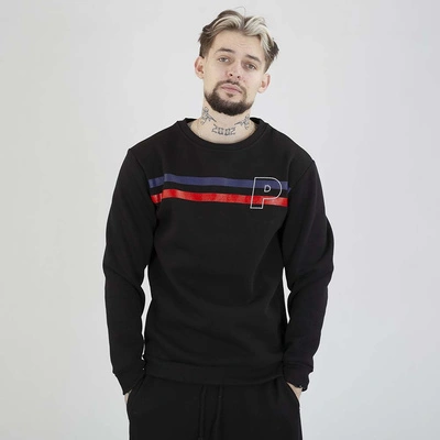 Bluza Patriotic Crewneck P Double Line czarna