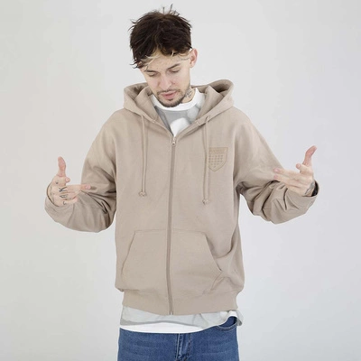 Bluza Prosto Hoodie Shield beżowa