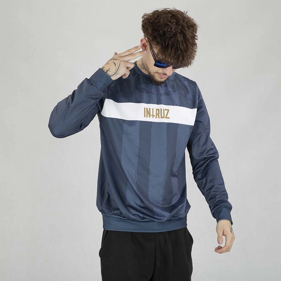 Bluza Intruz Crewneck Local Football granatowa