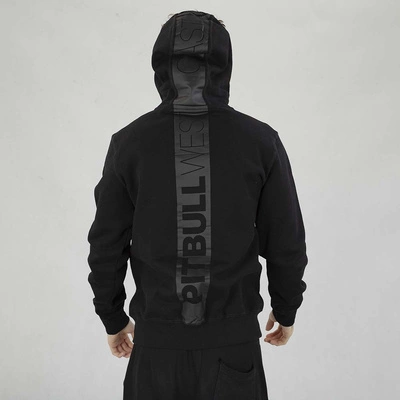 Bluza Pit Bull Hoodie ZIP Terry Group Hilltop czarna