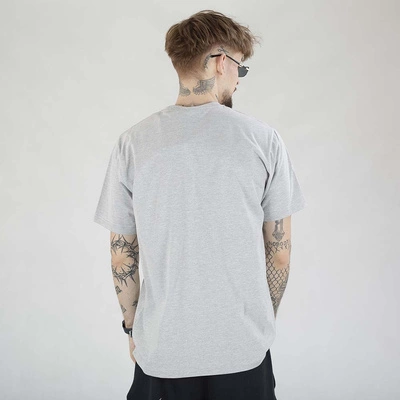 Koszulka Diil Laur High szara czerwona