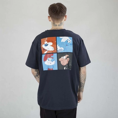 Koszulka Smerfy Baggy Quarter granatowa