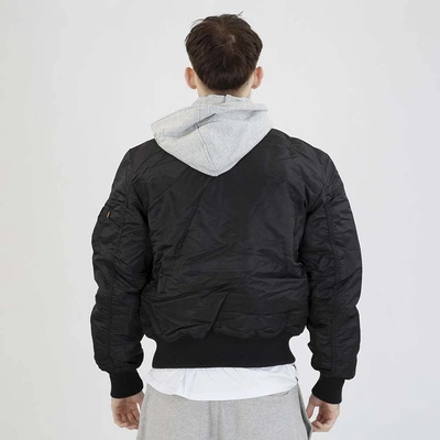 Kurtka Alpha Industries MA-1D-Tec 183110 czarna szara