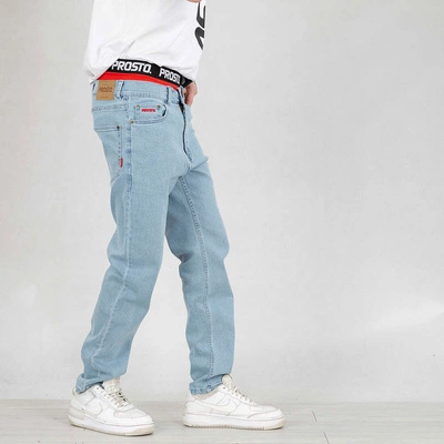 Spodnie Prosto Pocklog light blue jeans