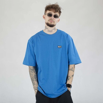 Koszulka Mass Signature Patch niebieska