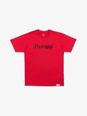 Diamond COLD BLOODED T-Shirt Czerwony