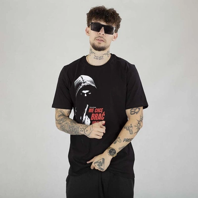 Koszulka Ciemna Strefa Nie Chcę Brać Udziału czarna