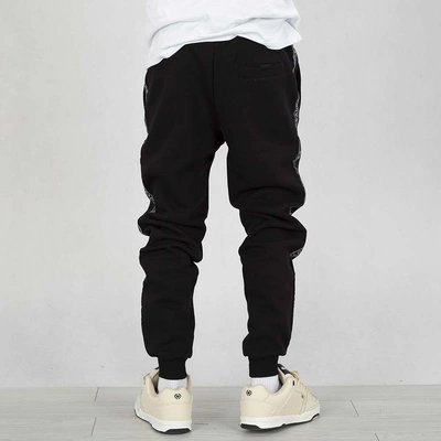 Spodnie Dresowe Intruz West Tape czarne