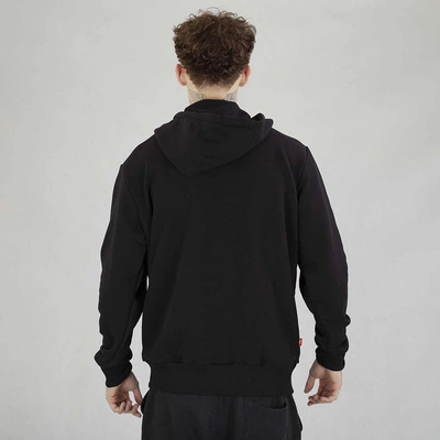 Bluza Street Autonomy Hoodie COM czarno czerwona