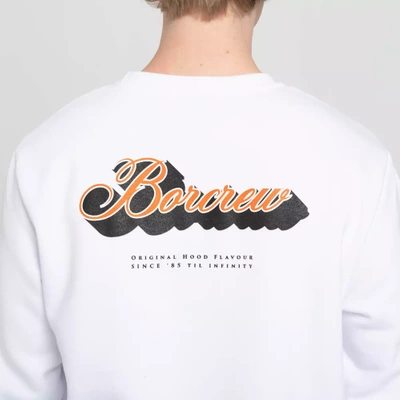 Bluza Biuro Ochrony Rapu borcrew panama Biały